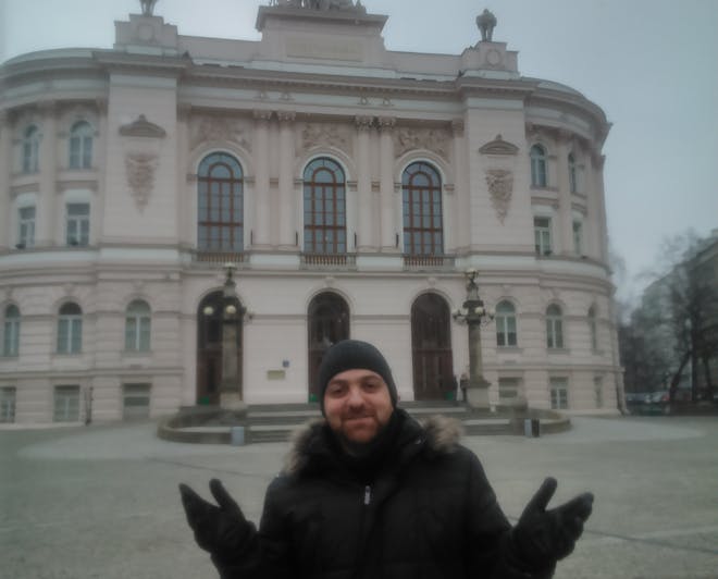 Hisham Lofty, studying at Warsaw University of Technology, Poland.jpg