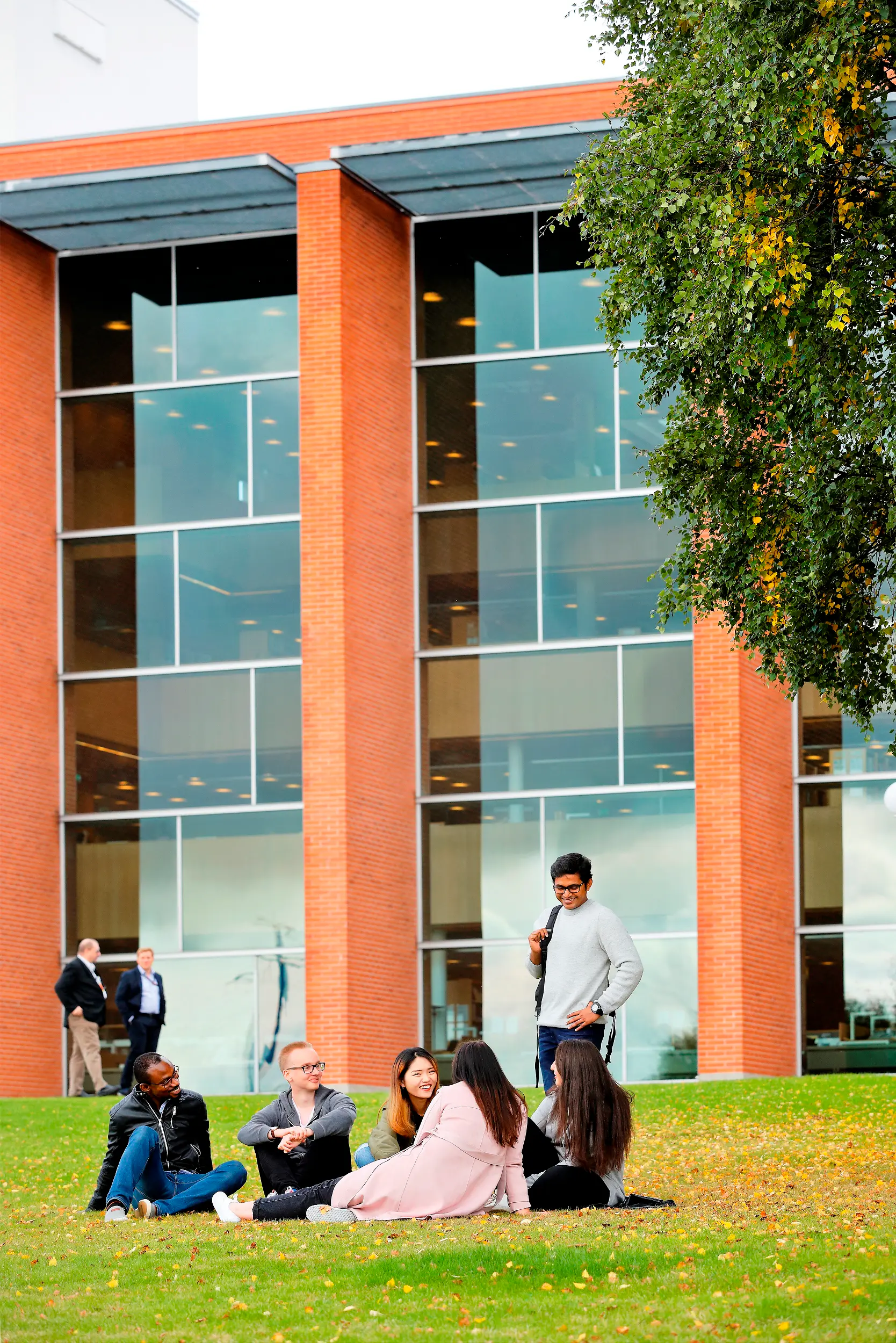 Take a break from studying on our beautiful campus