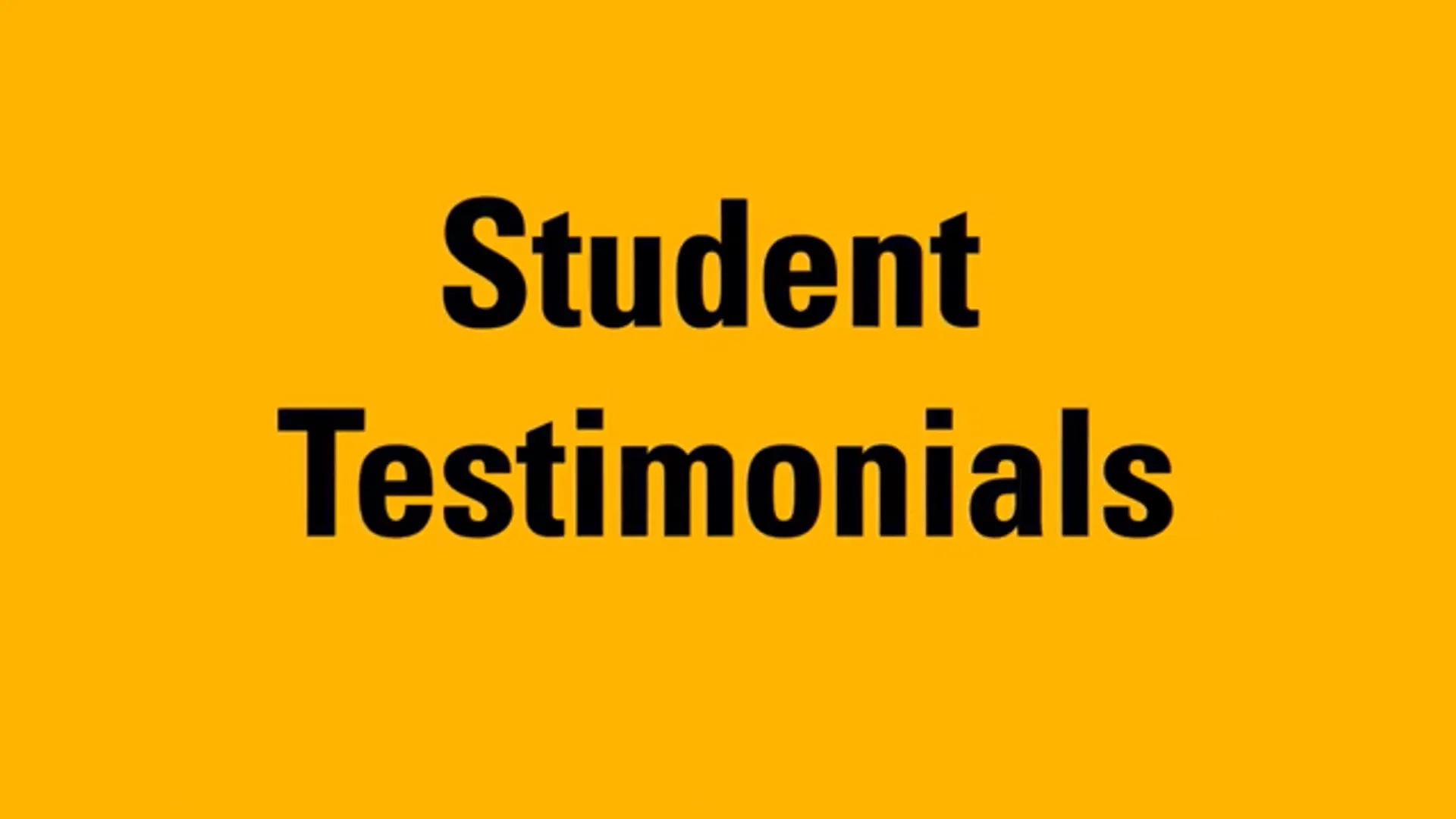 Student Testimonials - Maisha Mahmood